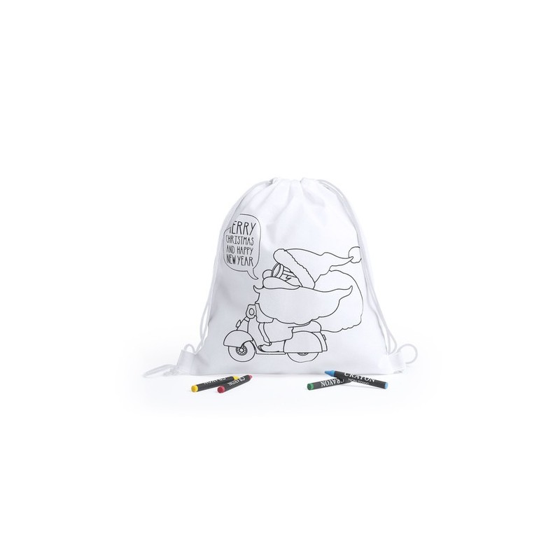 Sac à Dos Kertran - Noël Coloré pour Enfants Personnalisé