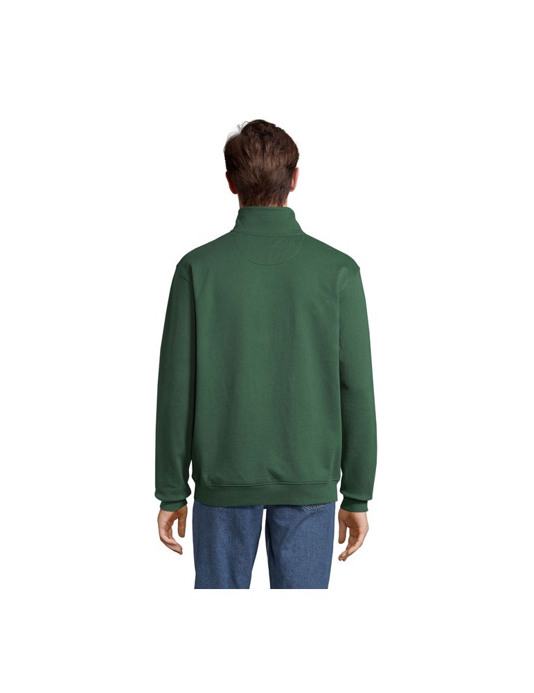 Sweat Zip Col Confortable et Éthique Personnalisé - Conrad pas cher