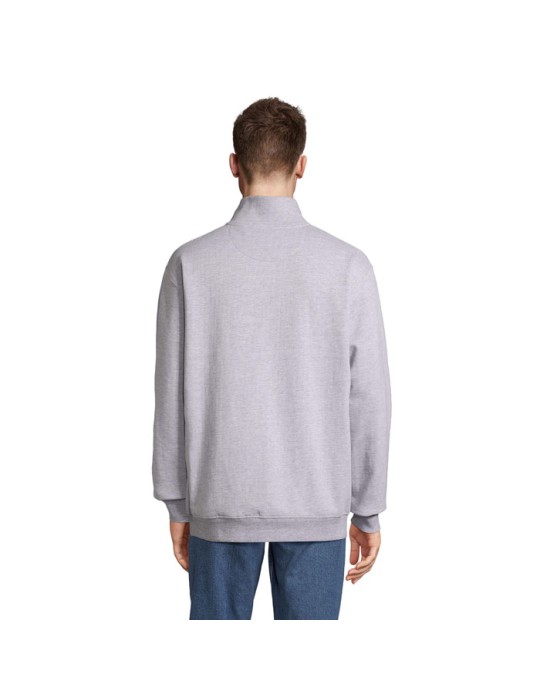 Sweat Zip Col Confortable et Éthique Personnalisé - Conrad pas cher