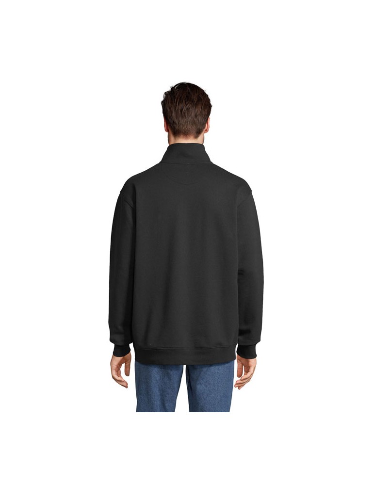 Sweat Zip Col Confortable et Éthique Personnalisé - Conrad pas cher