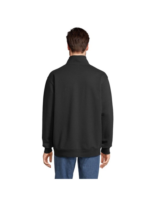Sweat Zip Col Confortable et Éthique Personnalisé - Conrad pas cher