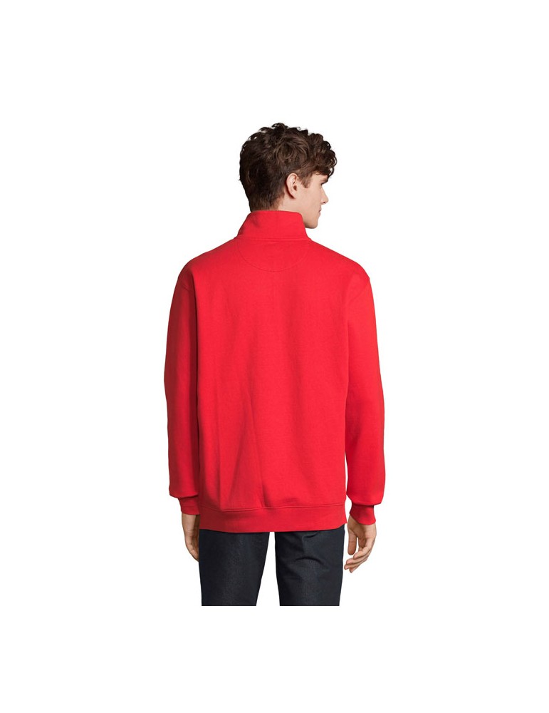 Sweat Zip Col Confortable et Éthique Personnalisé - Conrad pas cher