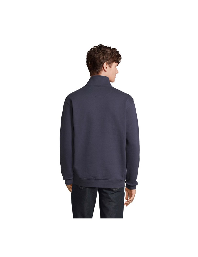 Sweat Zip Col Confortable et Éthique Personnalisé - Conrad pas cher