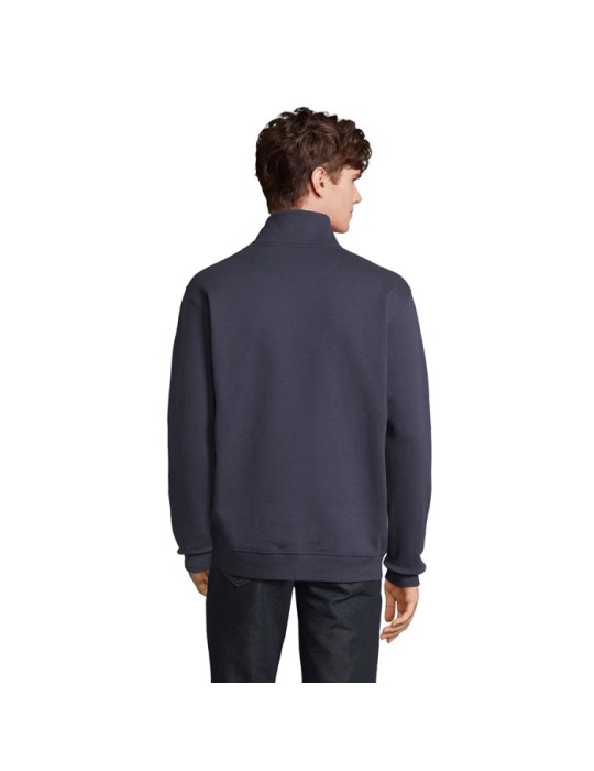 Sweat Zip Col Confortable et Éthique Personnalisé - Conrad pas cher