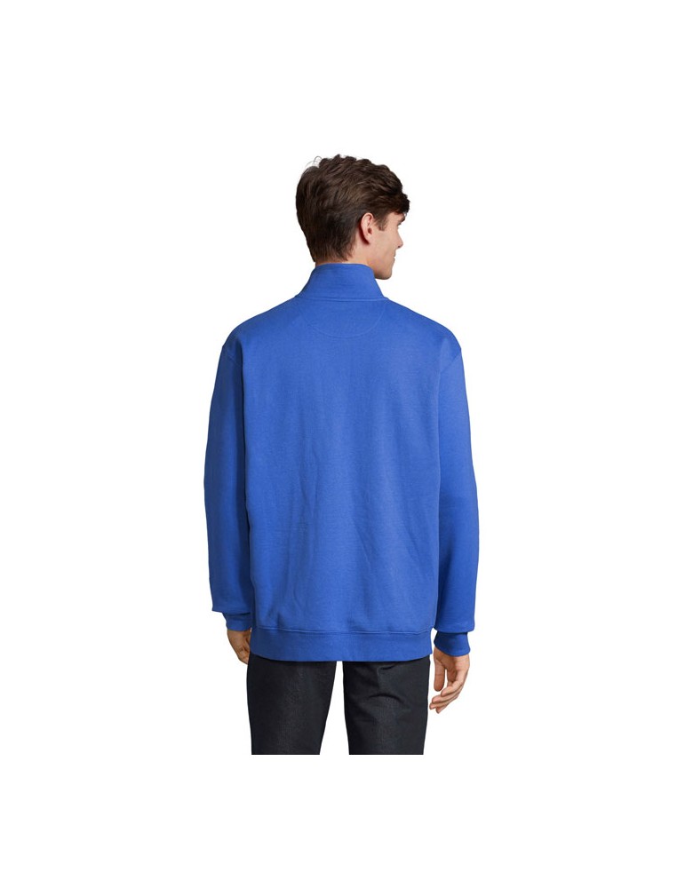 Sweat Zip Col Confortable et Éthique Personnalisé - Conrad pas cher