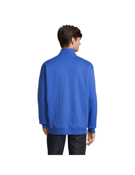 Sweat Zip Col Confortable et Éthique Personnalisé - Conrad pas cher