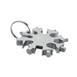 Outil Multi Fonctions Personnalisé en Acier Inox FLOQUET Matières : acier inoxydable Couleurs : titane impression haute définiti
