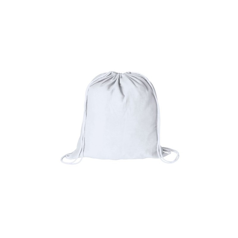 Sac à Dos Personnalisé Publicitaire Pratique - Bass Matières : coton Couleurs : bleu cadeau entreprise pas cher