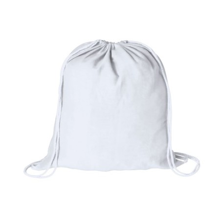 Sac à Dos Personnalisé Publicitaire Pratique - Bass Matières : coton Couleurs : bleu cadeau entreprise pas cher