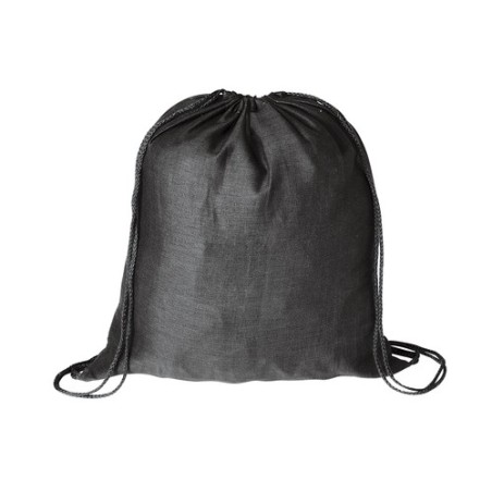 Sac à Dos Personnalisé Publicitaire Pratique - Bass Matières : coton Couleurs : bleu objet promo petit budget