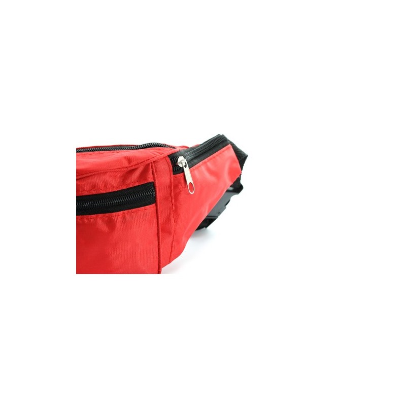 Sac banane personnalisé résistant et pratique Crown Matières : polyester Couleurs : noir cadeau entreprise pas cher