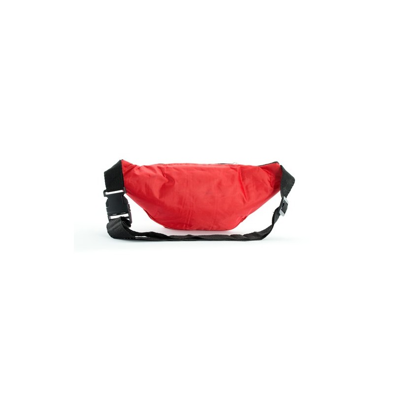Sac banane personnalisé résistant et pratique Crown Matières : polyester Couleurs : rouge marquage couleur éclatante