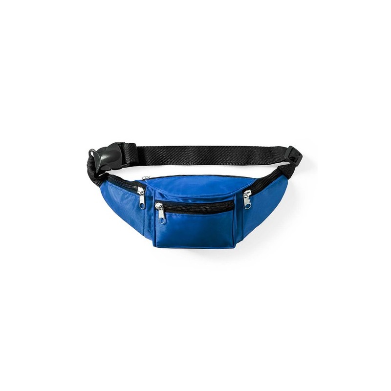 Sac banane personnalisé résistant et pratique Crown Matières : polyester Couleurs : rouge objet promotionnel éco-responsable
