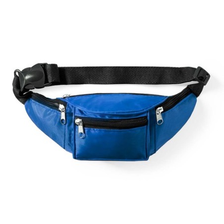 Sac banane personnalisé résistant et pratique Crown Matières : polyester Couleurs : rouge objet promotionnel éco-responsable