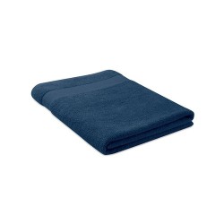 Serviette Éponge Bio Coton Personnalisée 180x100 cm MERRY Matières : coton biologique Couleurs : bleu