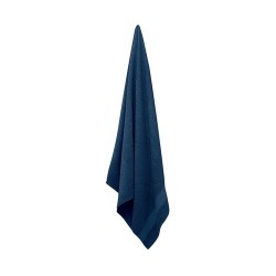 Serviette Éponge Bio Coton Personnalisée 180x100 cm MERRY Matières : coton biologique Couleurs : bleu objet promo petit budget