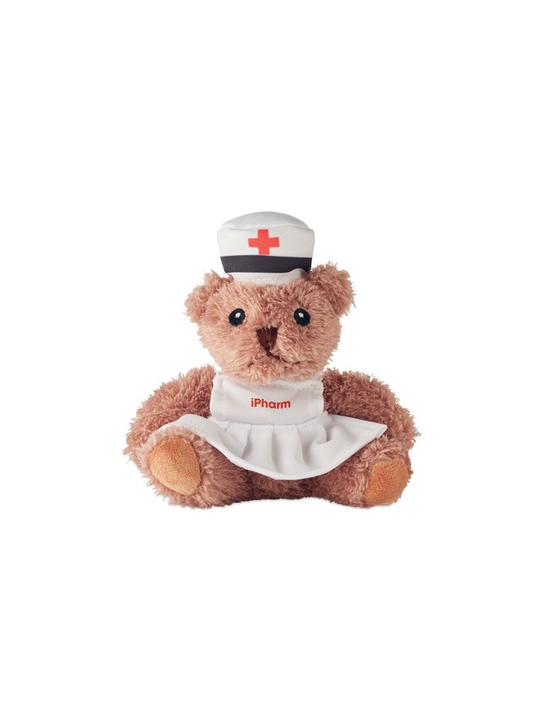 NURSE Ours en peluche infirmière