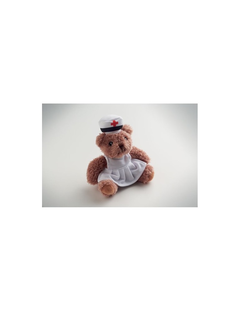 NURSE Ours en peluche infirmière