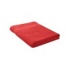 Serviette Éponge Bio Coton Personnalisée 180x100 cm MERRY Matières : coton biologique Couleurs : rouge marquage laser ultra préc