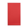 Serviette Éponge Bio Coton Personnalisée 180x100 cm MERRY Matières : coton biologique Couleurs : rouge cadeau collaborateur prem