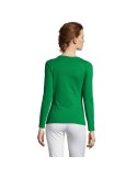 T-shirt Manches Longues Personnalisé Majestic - 100% Coton pas cher