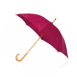 Parapluie publicitaire unique Santy Matières : polyester Couleurs : bordeaux