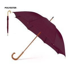 Parapluie publicitaire unique Santy Matières : polyester Couleurs : bordeaux 2