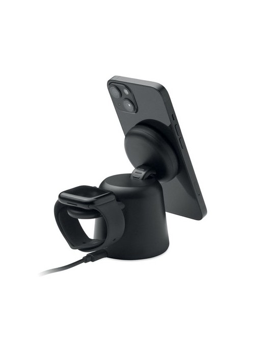 SIMPA Chargeur sans fil 3 en 1 15W