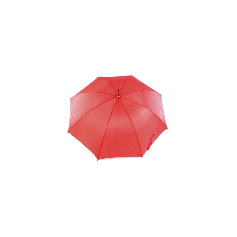 Parapluie publicitaire unique Santy Matières : polyester Couleurs : bordeaux personnalisation rapide en France