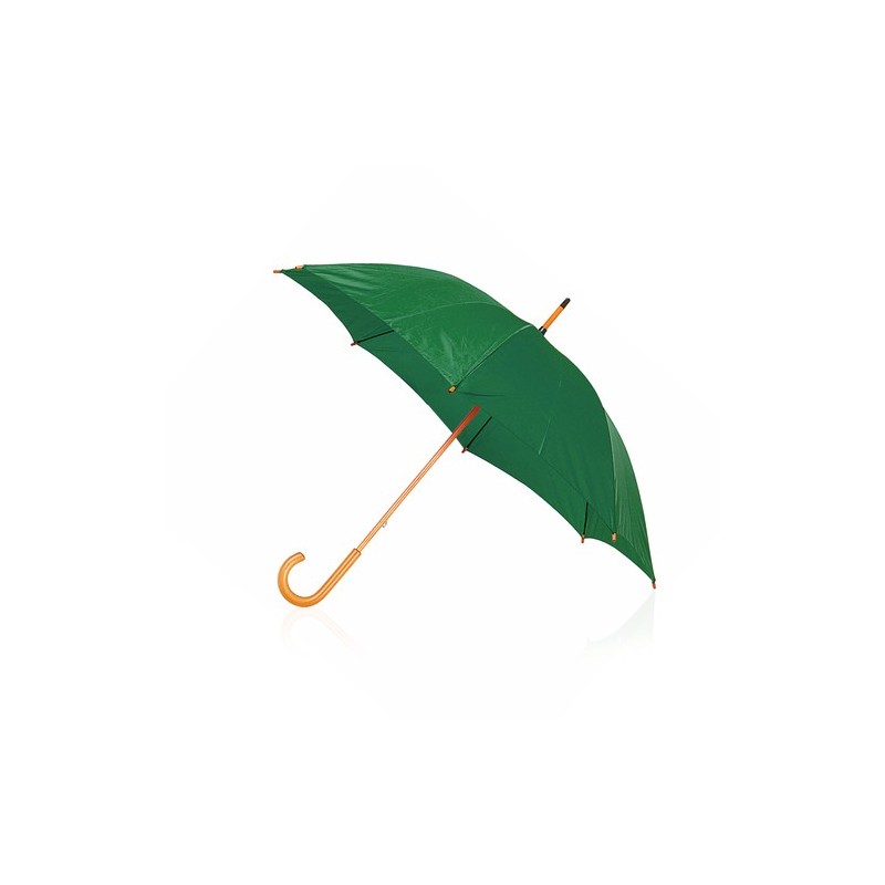Parapluie publicitaire unique Santy Matières : polyester Couleurs : bordeaux personnalisation rapide en France