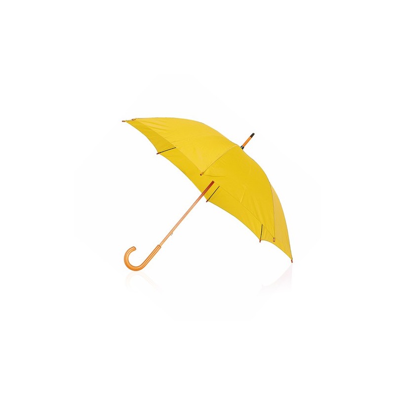 Parapluie publicitaire unique Santy Matières : polyester Couleurs : bordeaux objet promo petit budget