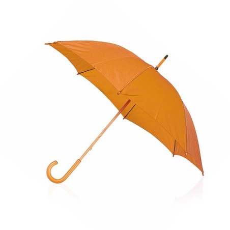 Parapluie publicitaire unique Santy Matières : polyester Couleurs : bordeaux goodies publicitaire événementiel