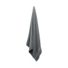 Serviette Éponge Bio Coton Personnalisée 180x100 cm MERRY Matières : coton biologique Couleurs : gris marquage couleur éclatante