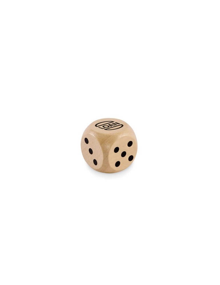 DADIN Dés en bois Schima 3cm dia
