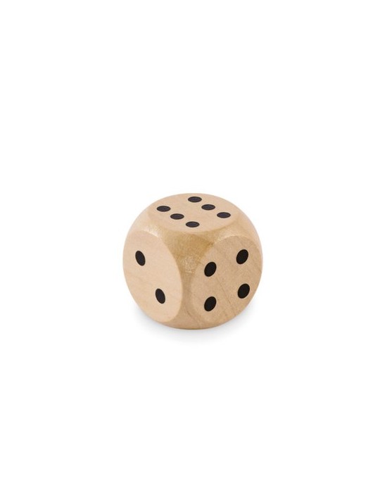 DADIN Dés en bois Schima 3cm dia