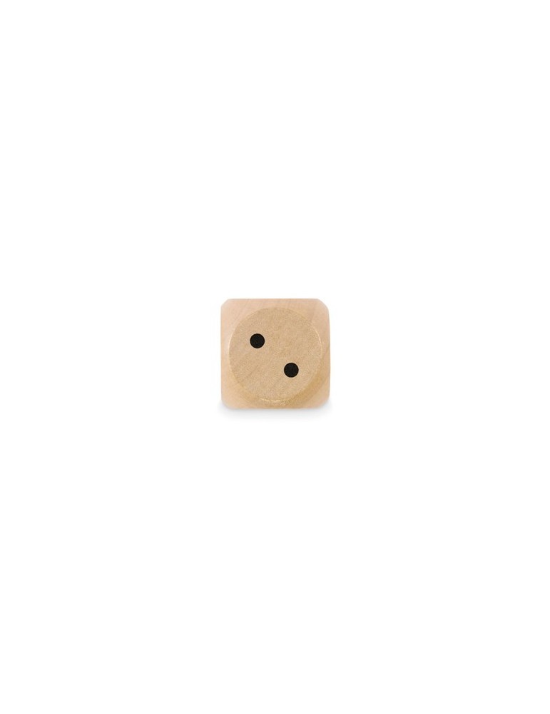 DADIN Dés en bois Schima 3cm dia