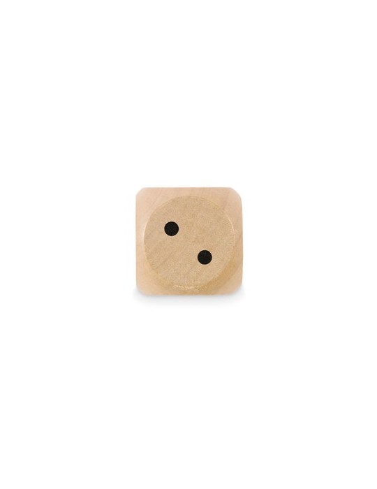 DADIN Dés en bois Schima 3cm dia