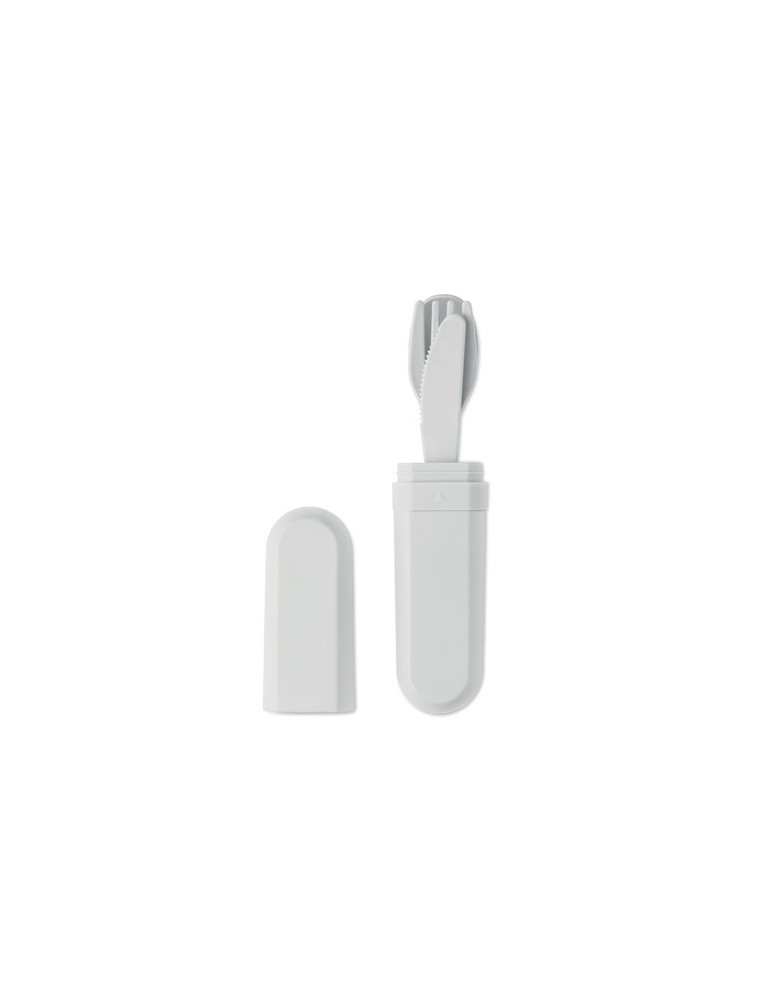 BITEFUL Set de couverts et étui en PLA