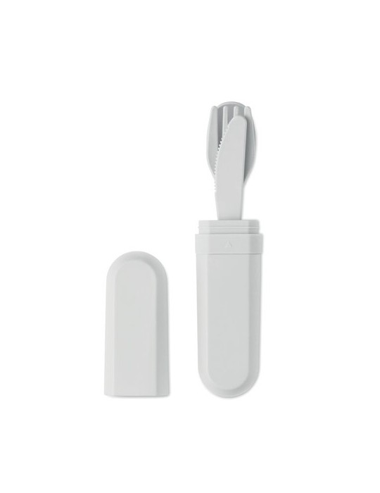 BITEFUL Set de couverts et étui en PLA