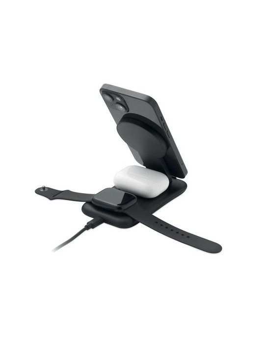 PENDOLESS Chargeur sans fil 3 en 1 15W