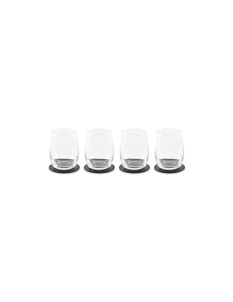 POSA SET Lot de 4 sous-verres en PU
