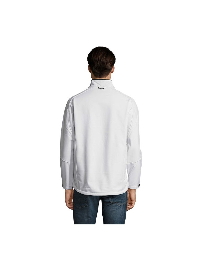 Veste Softshell Relax Men - Imperméable et Chaude Personnalisée pas cher