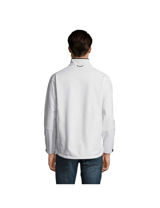 Veste Softshell Relax Men - Imperméable et Chaude Personnalisée pas cher