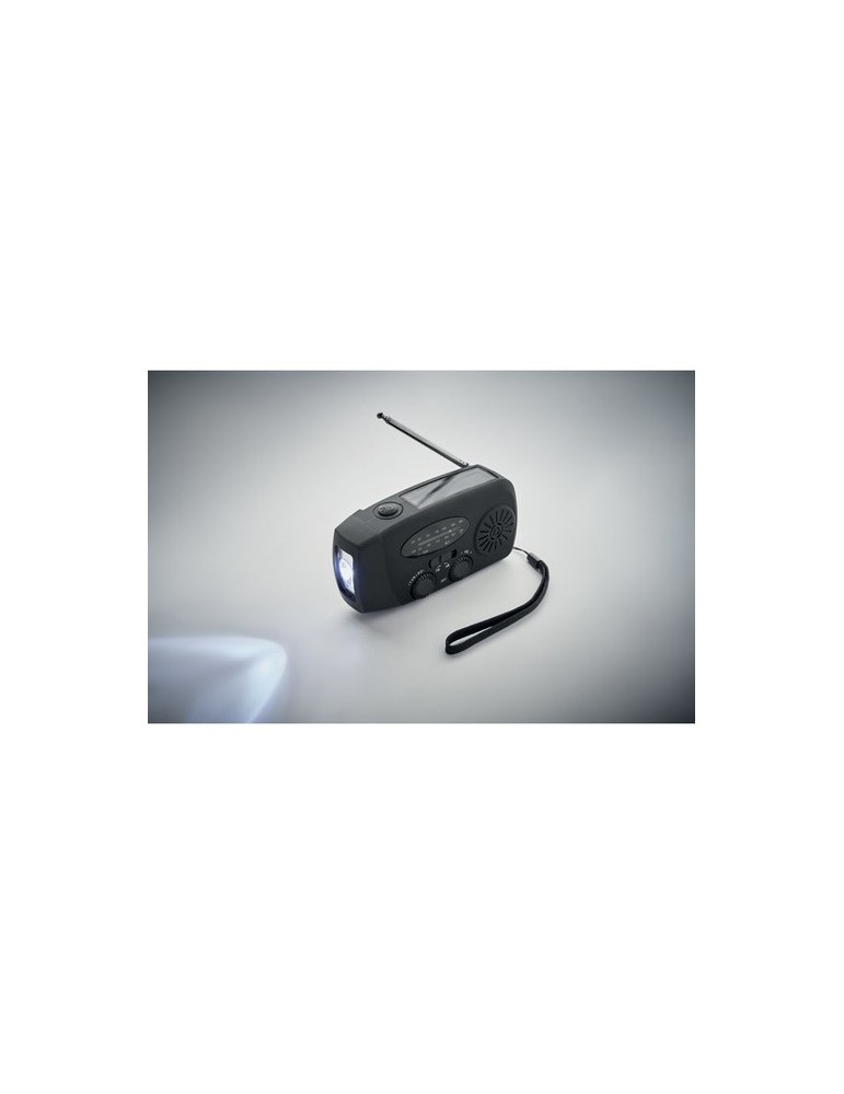 ONDA Radio portable avec torche LED