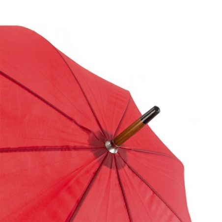 Parapluie publicitaire unique Santy Matières : polyester Couleurs : noir goodies publicitaire événementiel