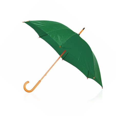 Parapluie publicitaire unique Santy Matières : polyester Couleurs : noir goodies publicitaire durable