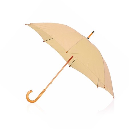 Parapluie publicitaire unique Santy Matières : polyester Couleurs : noir goodies entreprise design