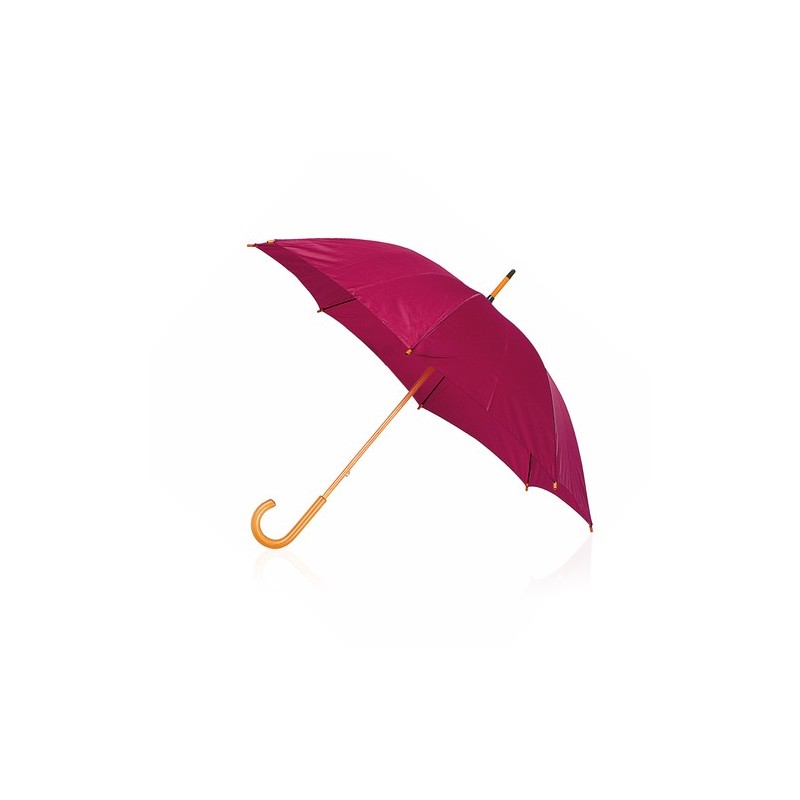Parapluie publicitaire unique Santy Matières : polyester Couleurs : noir cadeau entreprise pas cher