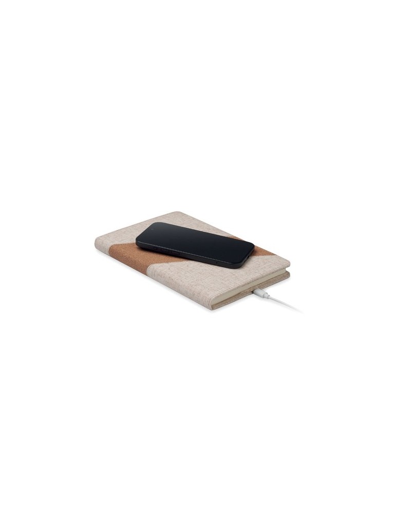 CORTONA Carnet A5 avec chargeur 15W