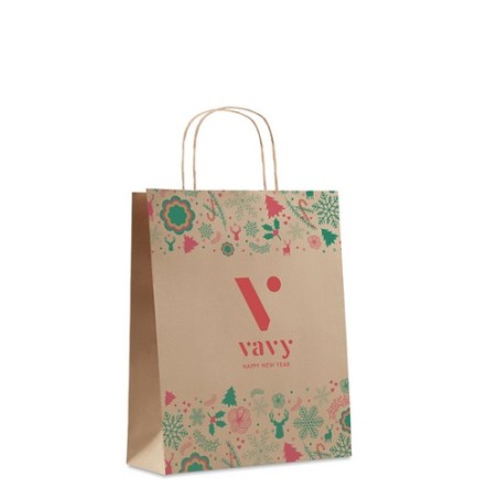 Sac en papier cadeau moyen BAO MEDIUM Personnalisé